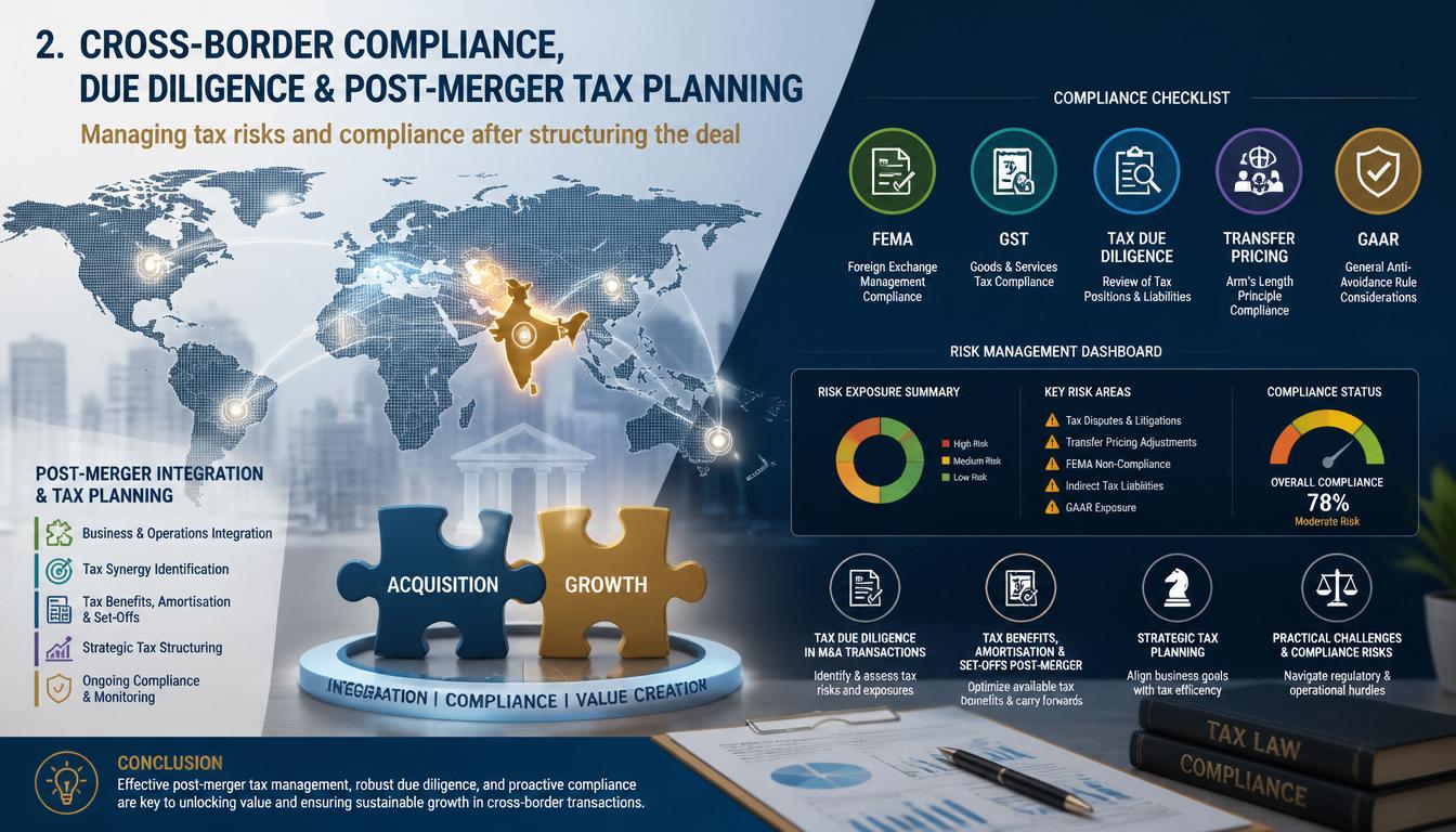 Cross-Border Compliance, Due Diligence & Post-Merger Tax Planning