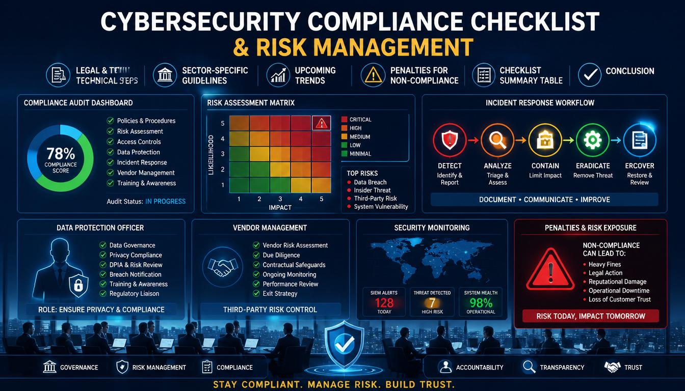 Cybersecurity Compliance Checklist & Risk Management