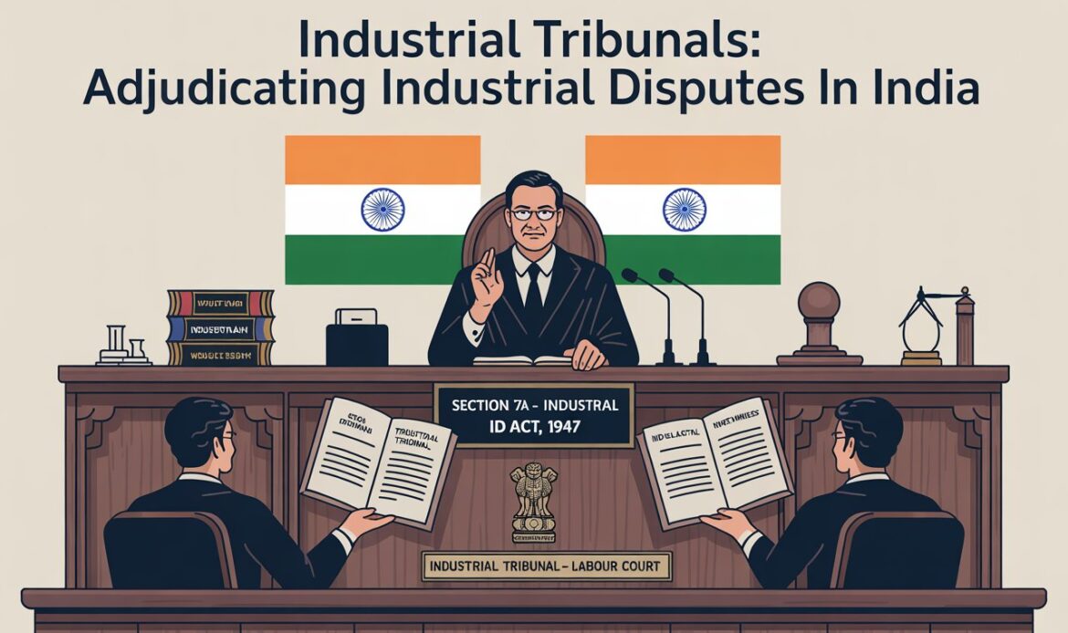 Industrial Tribunals Adjudicating Industrial Disputes in India