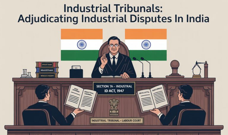 Industrial Tribunals Adjudicating Industrial Disputes in India