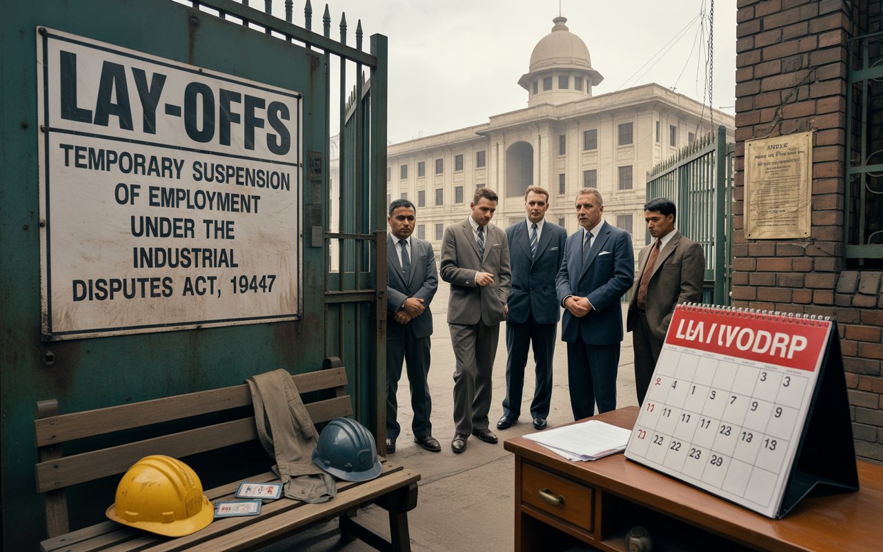 Lay-Offs Temporary Suspension of Employment Under the Industrial Disputes Act, 1947