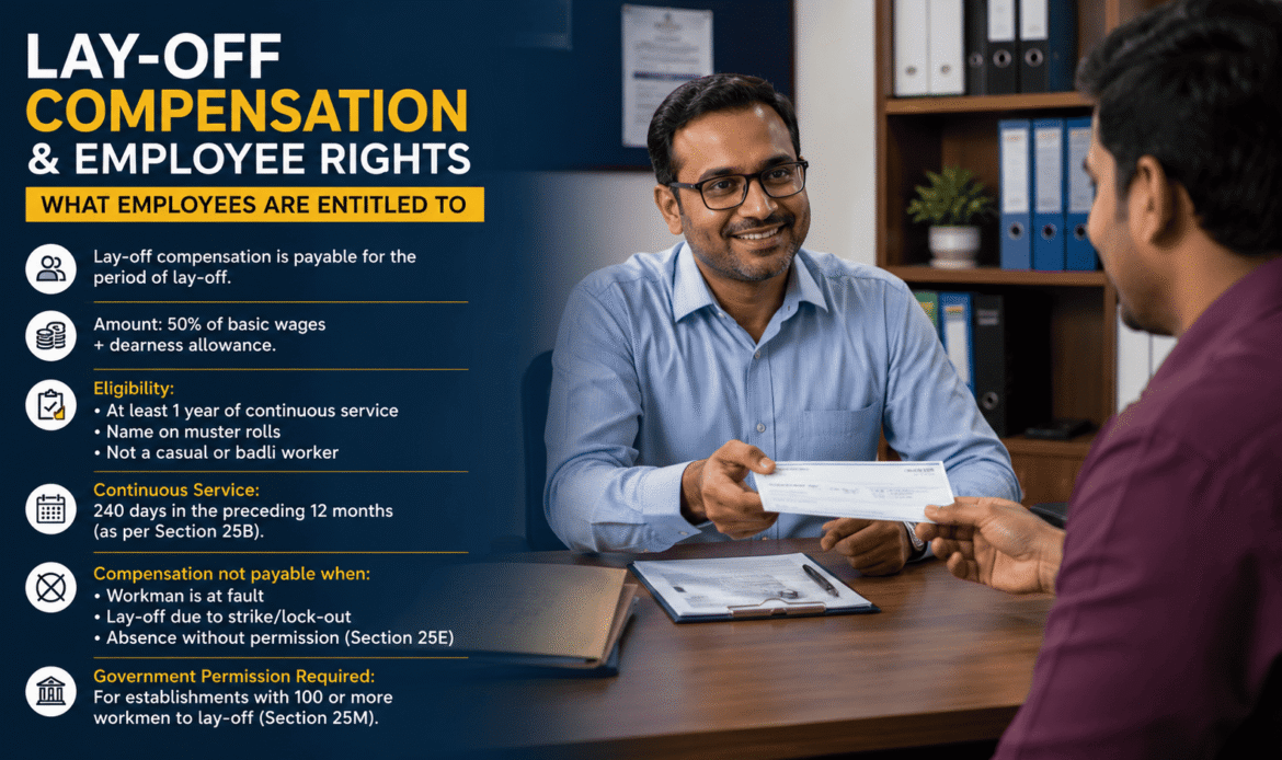 Lay-off Compensation & Employee Rights Under the Industrial Disputes Act