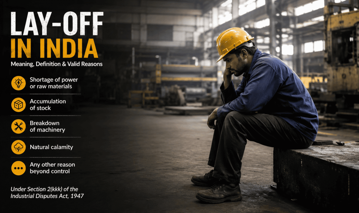 Lay-off in India Meaning, Definition & Valid Reasons