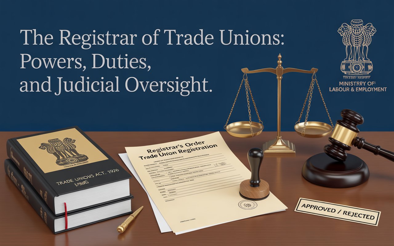 The Registrar of Trade Unions Powers, Duties, and Judicial Oversight