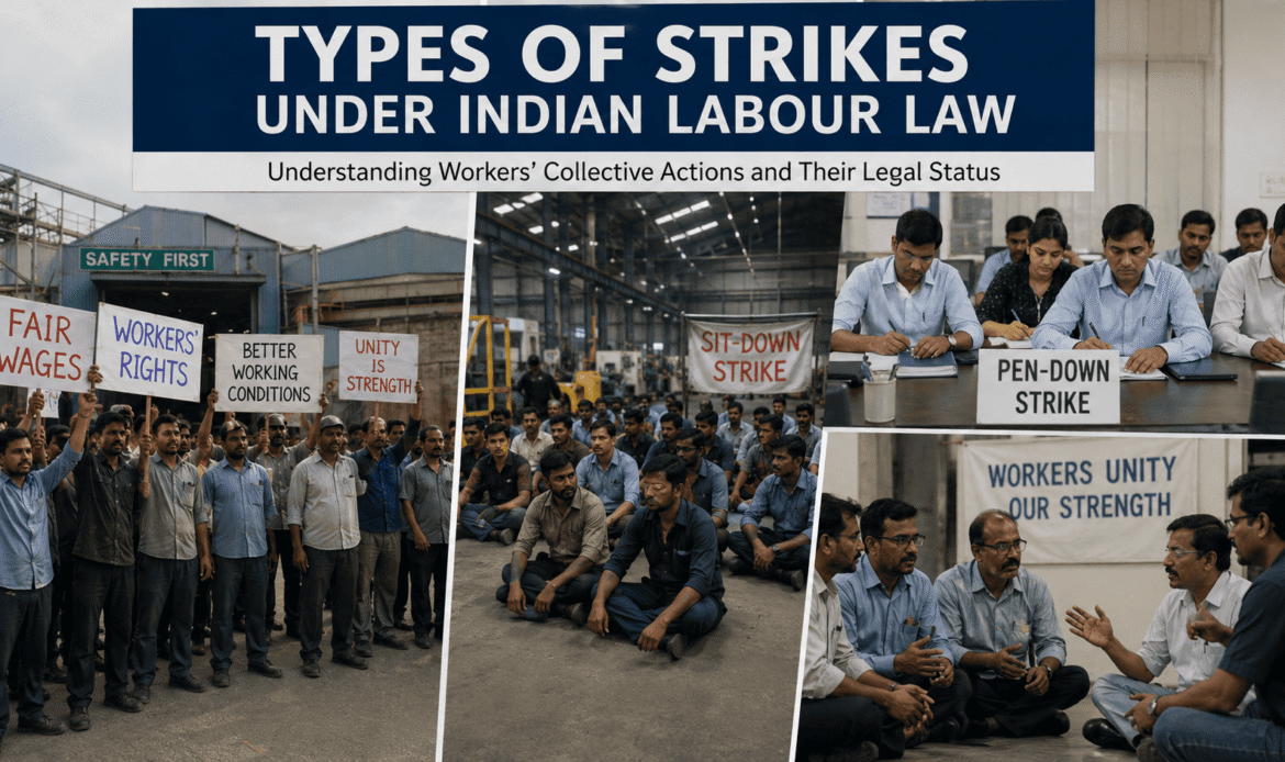 Types of Strikes Under Indian Labour Law