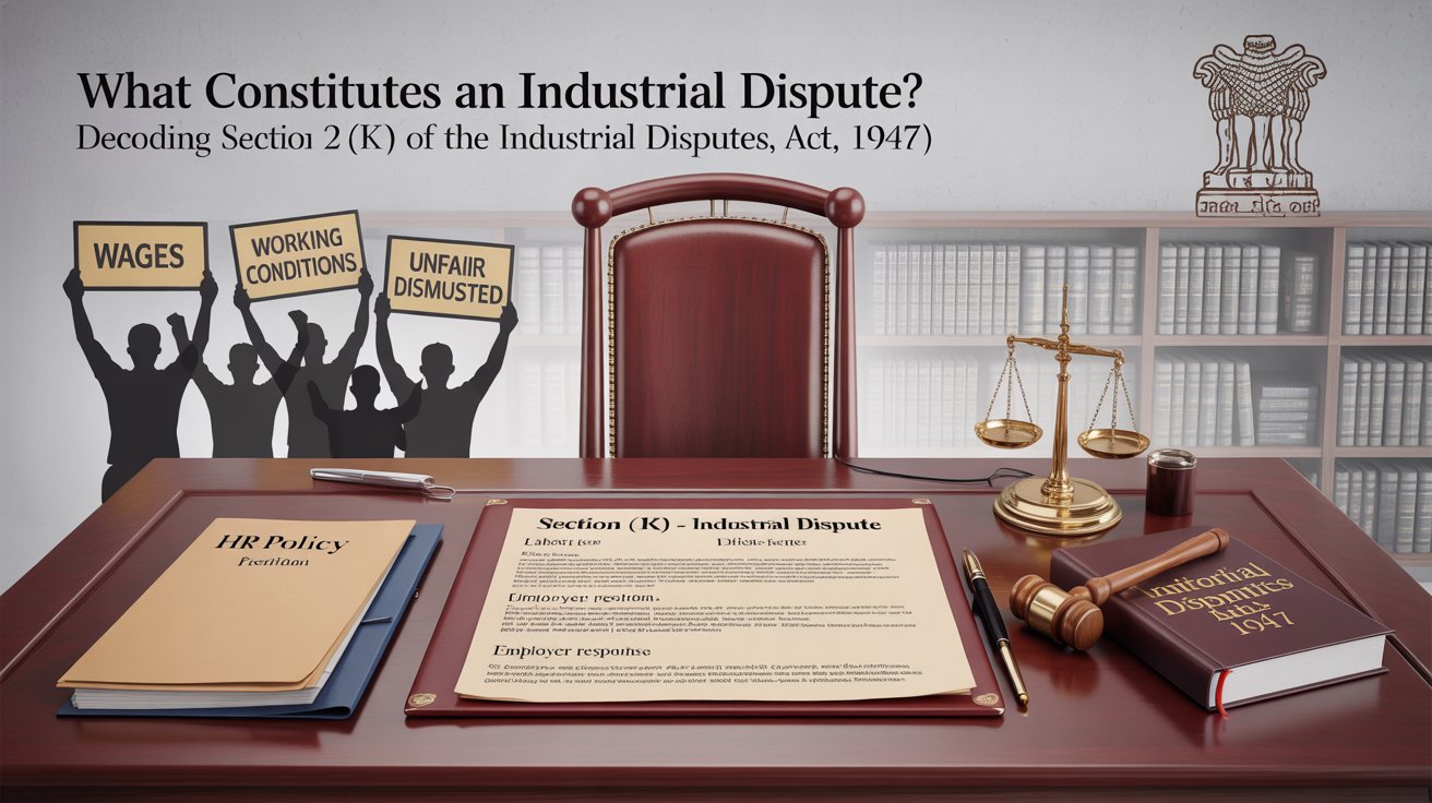 What Constitutes an Industrial Dispute Decoding Section 2(k) of the Industrial Disputes Act, 1947