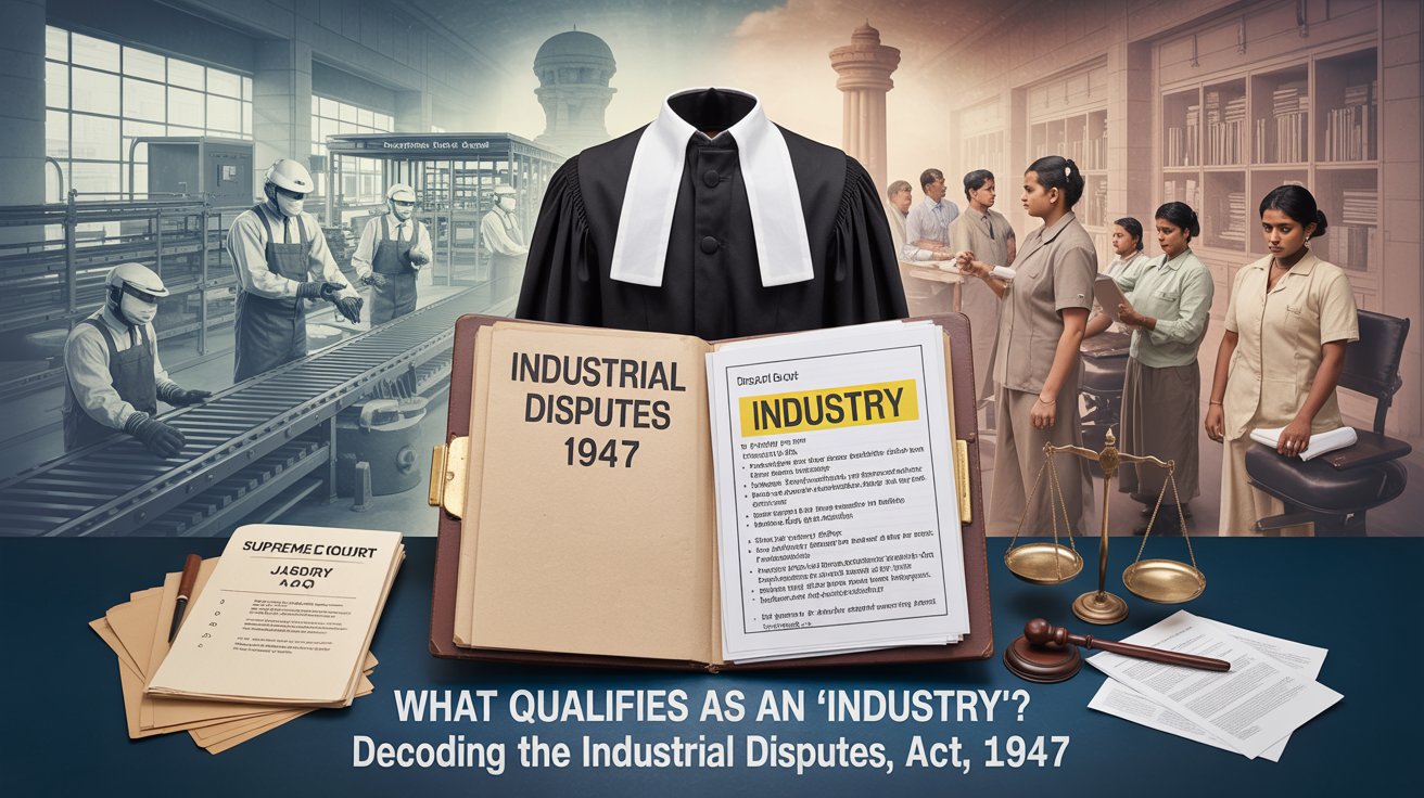 What Qualifies as an 'Industry' Decoding the Industrial Disputes Act, 1947
