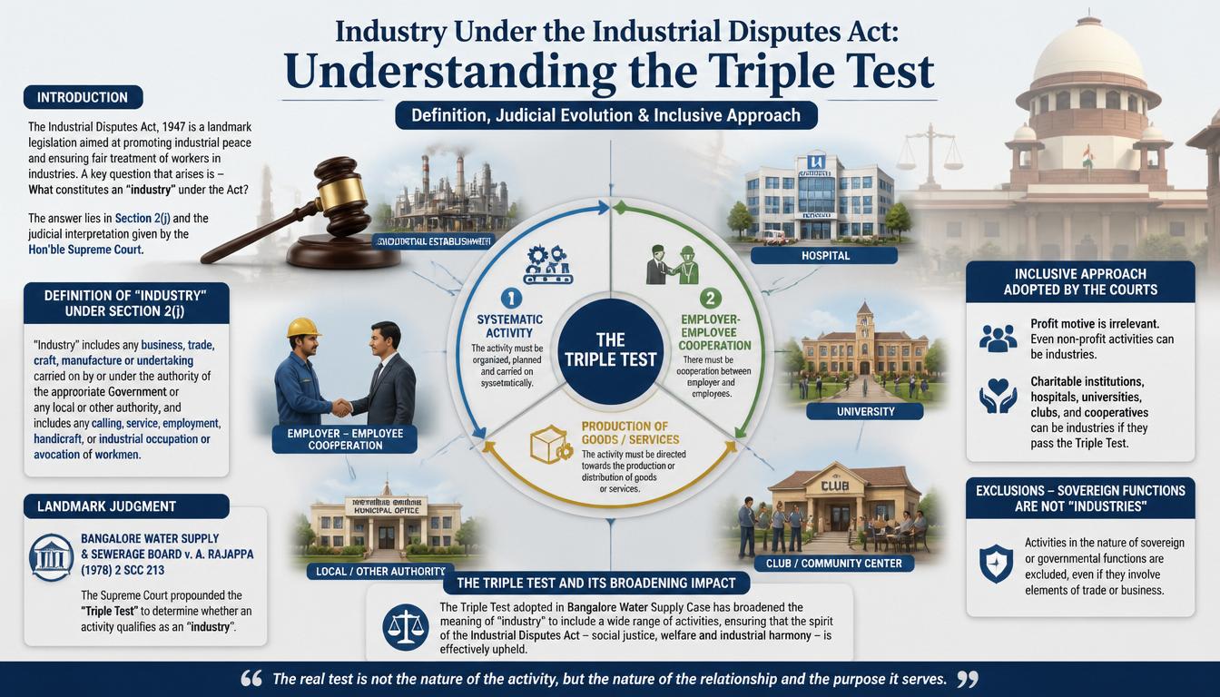 What Qualifies as an Industry – The Triple Test