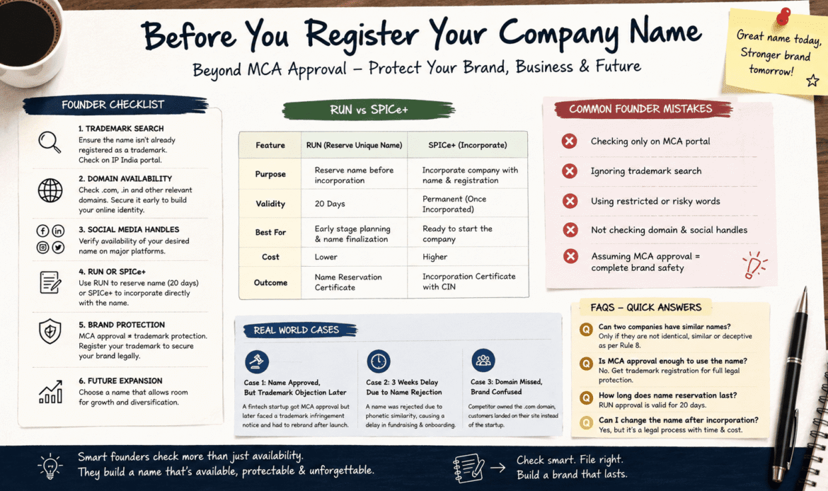 Before Registering Your Company Name