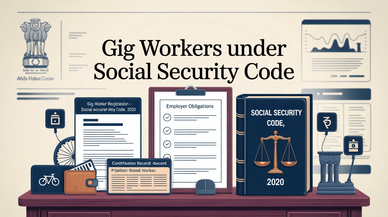 Gig Workers Under Social Security Code Employer Obligations, Benefits & Legal Framework in India