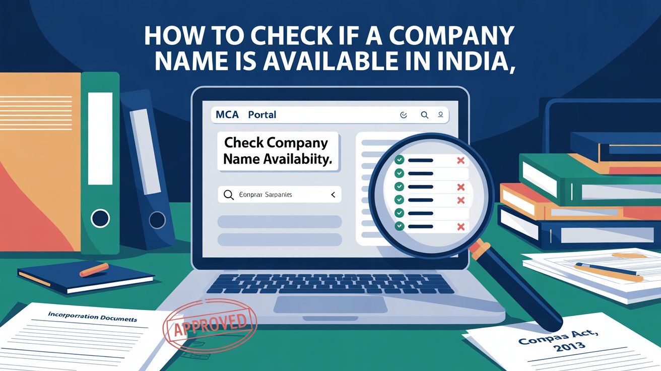 How to Check if a Company Name Is Available in India