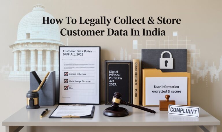 How to Legally Collect & Store Customer Data in India