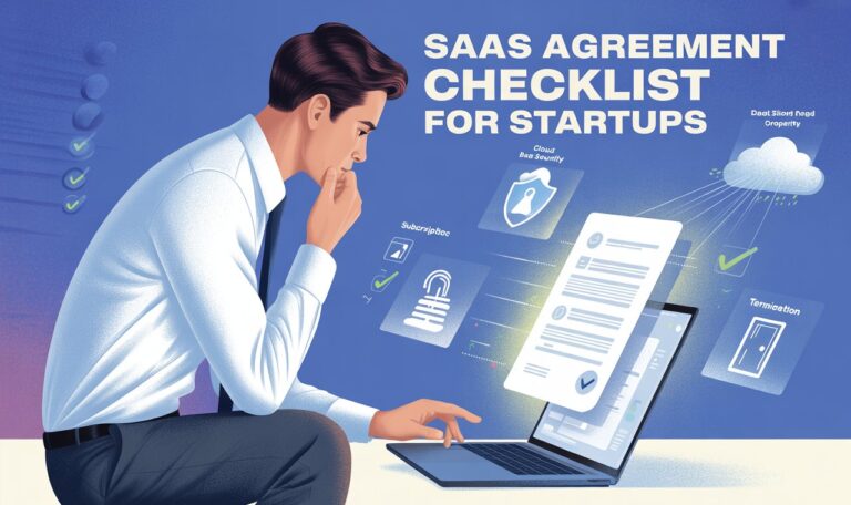 SaaS Agreement Checklist for Startups Key Legal Clauses Every Founder Must Know