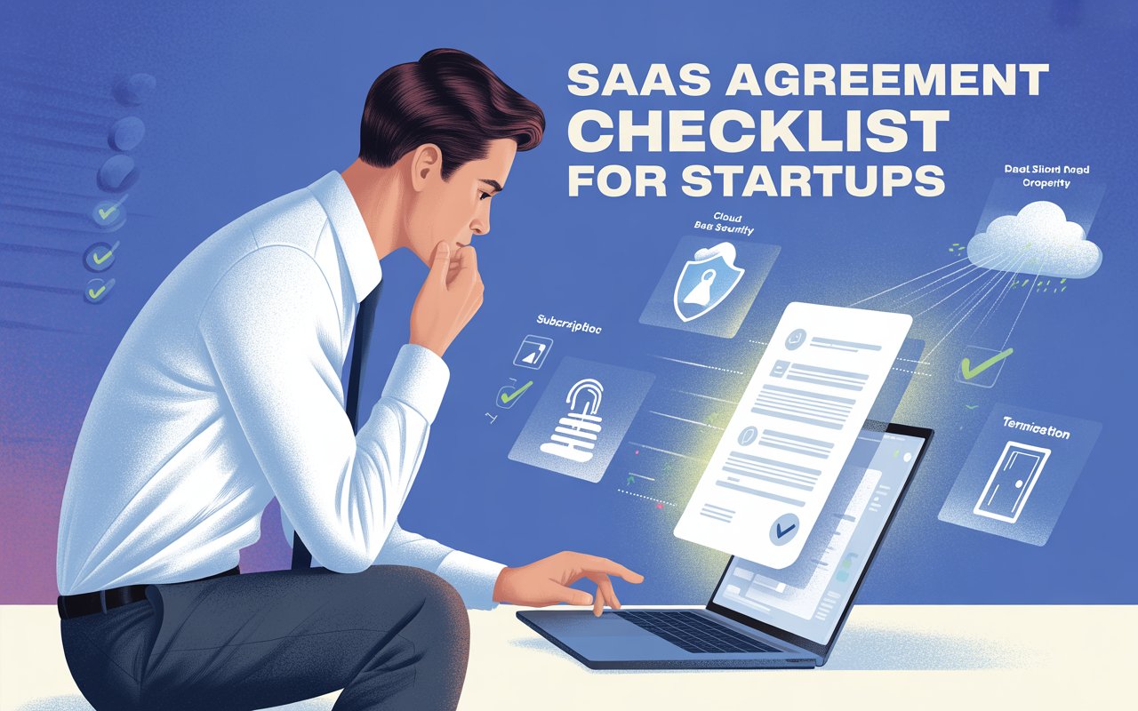 SaaS Agreement Checklist for Startups Key Legal Clauses Every Founder Must Know