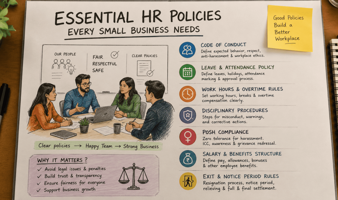 Why Small Businesses Need HR Policies & Core HR Framework