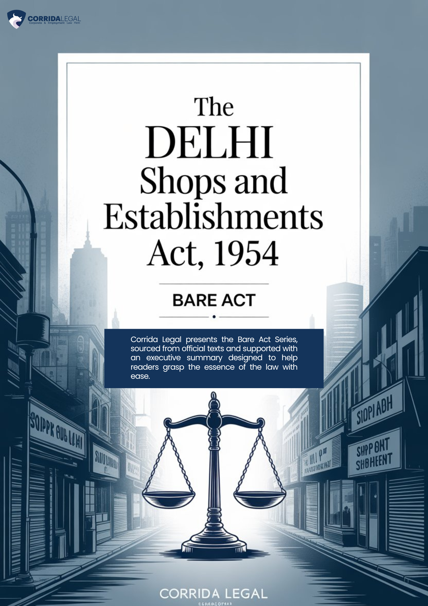 Delhi Shops and Establishments Act, 1954- Bare Act PDF