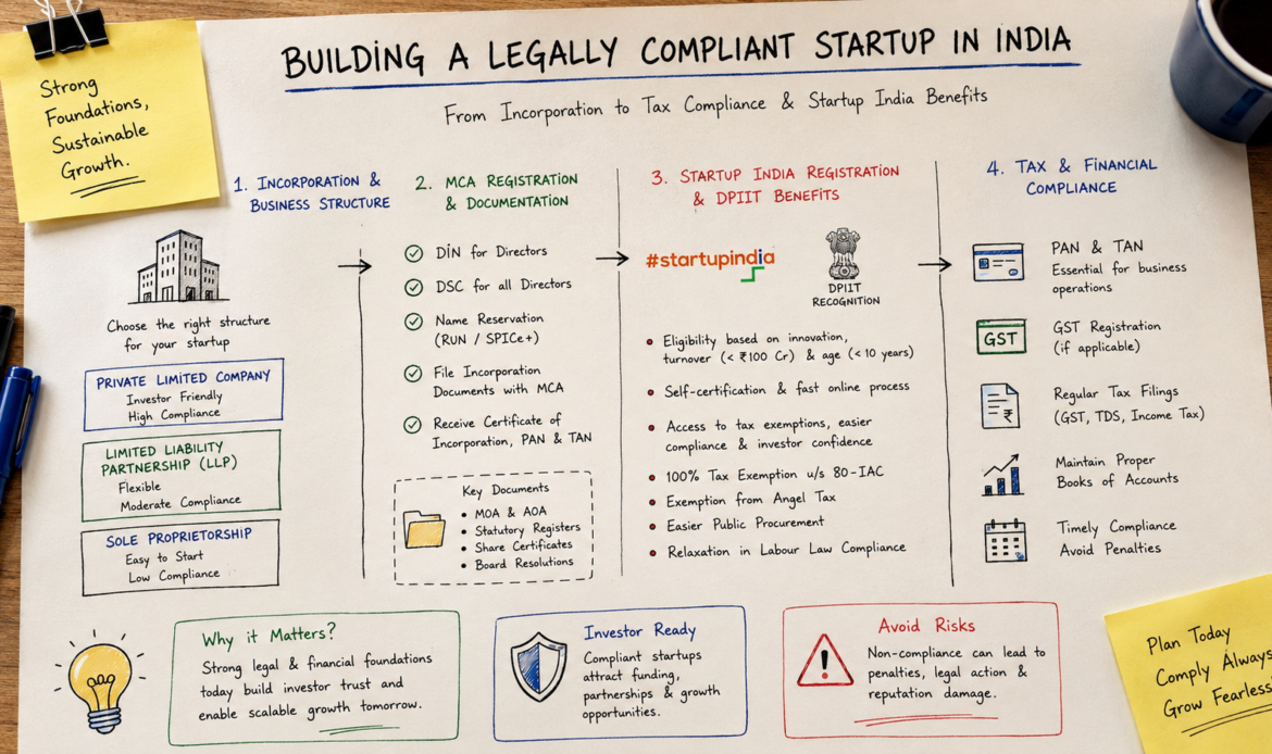 Startup Legal Foundation Initial Compliance Journey