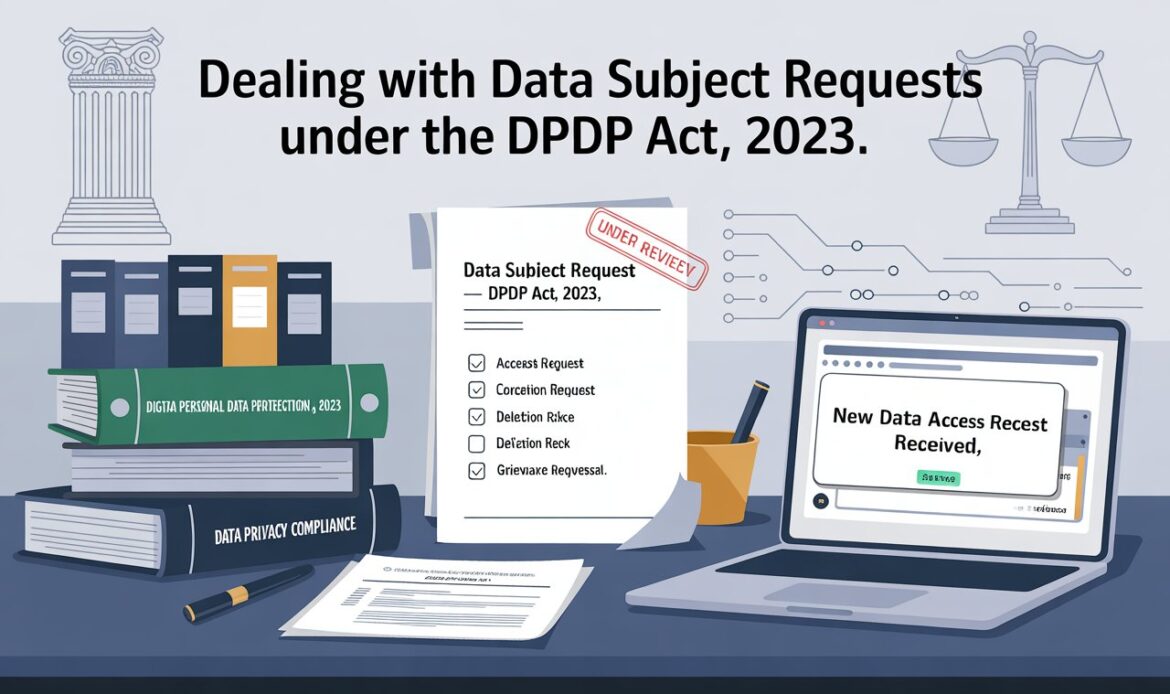 Dealing with Data Subject Requests Under the DPDP Act, 2023