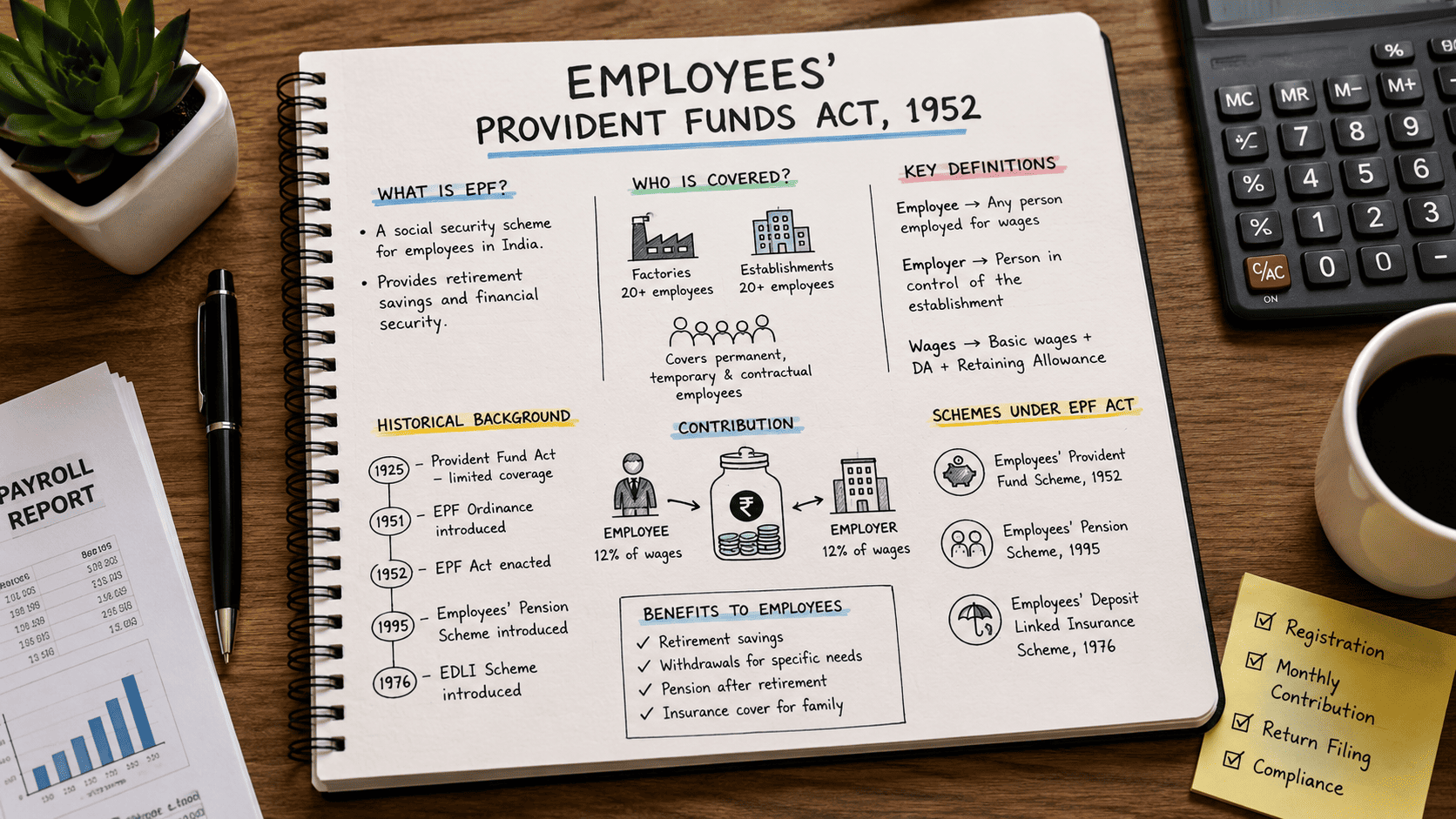 EPF Schemes, Compliance & Benefits