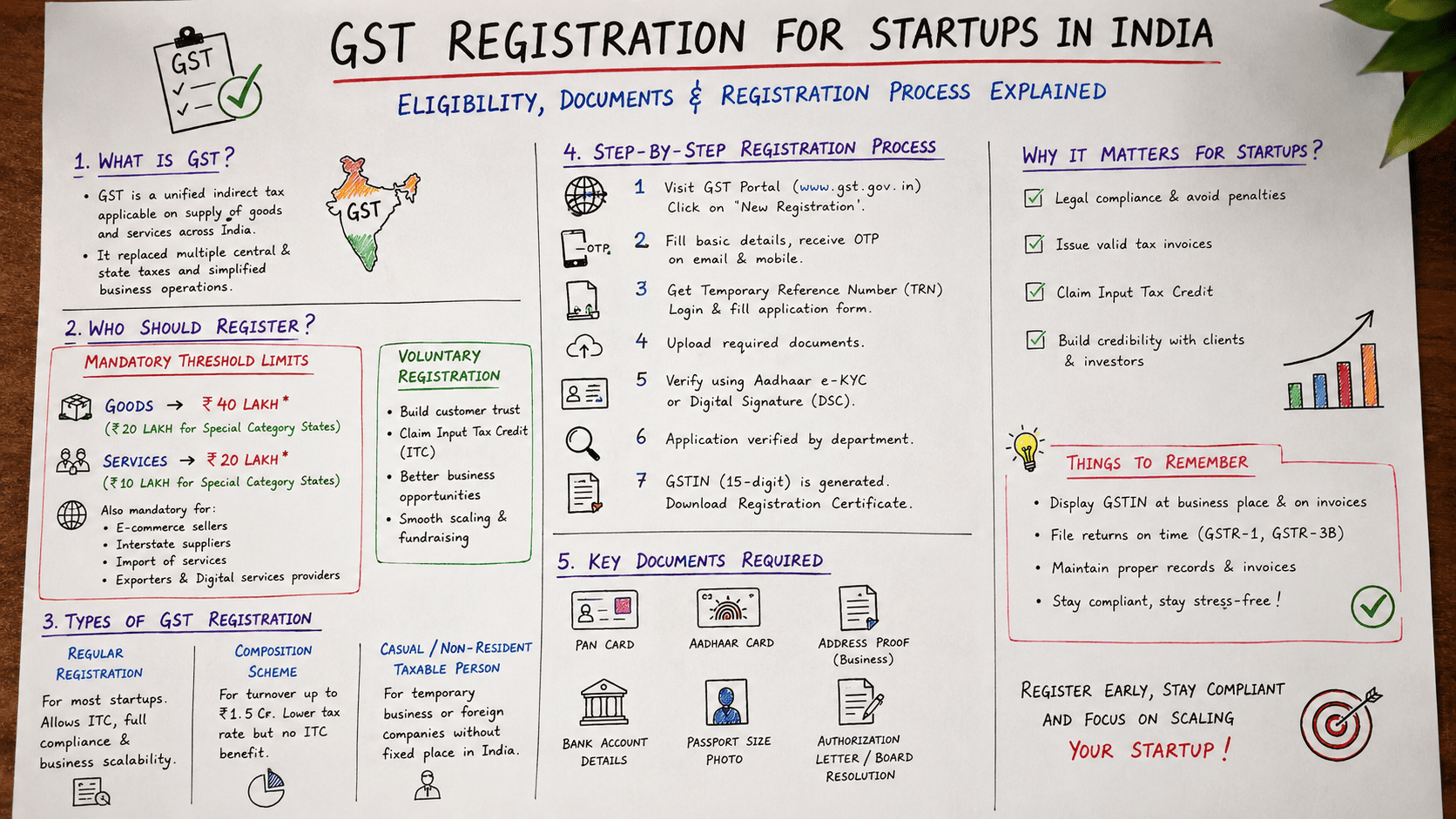 GST Registration for Startups in India