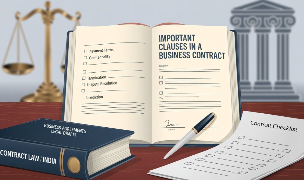 Important Clauses in a Business Contract Key Terms Every Entrepreneur Should Know