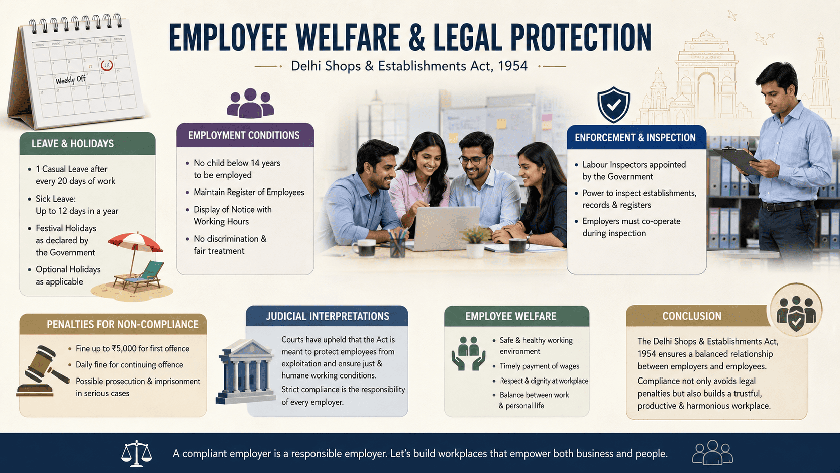 Leave, Employee Welfare, Enforcement & Legal Protection
