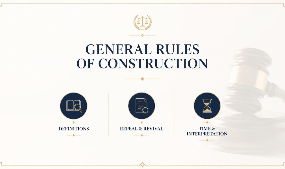 General Rules of Construction