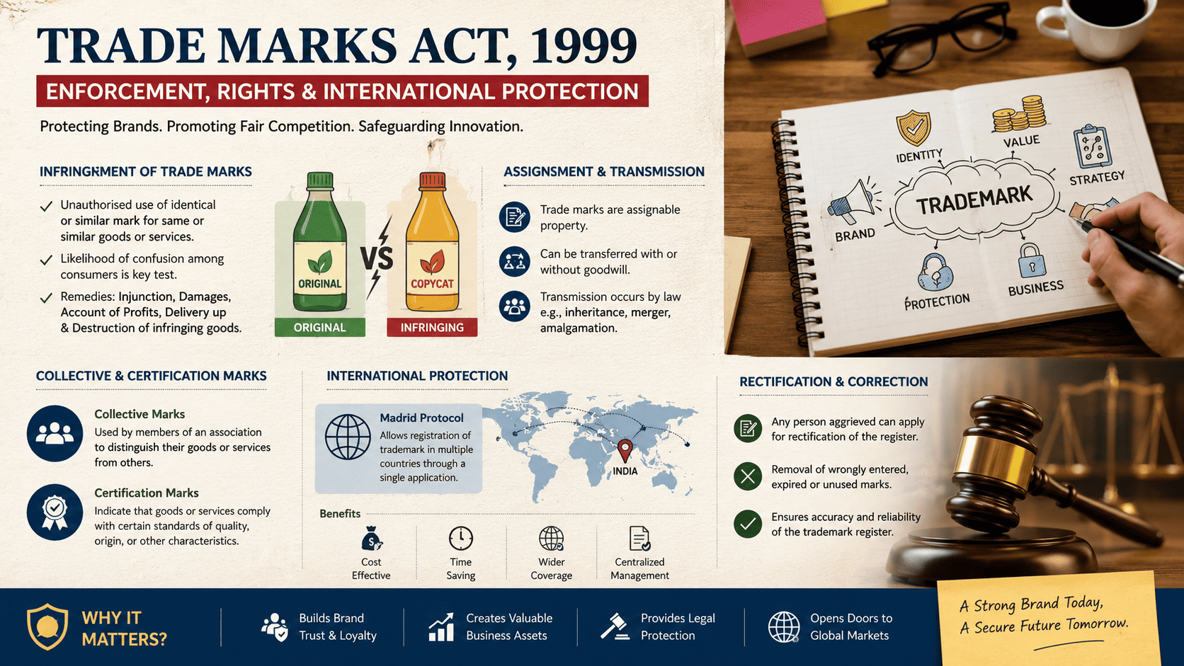 Infringement, Assignment & International Protection