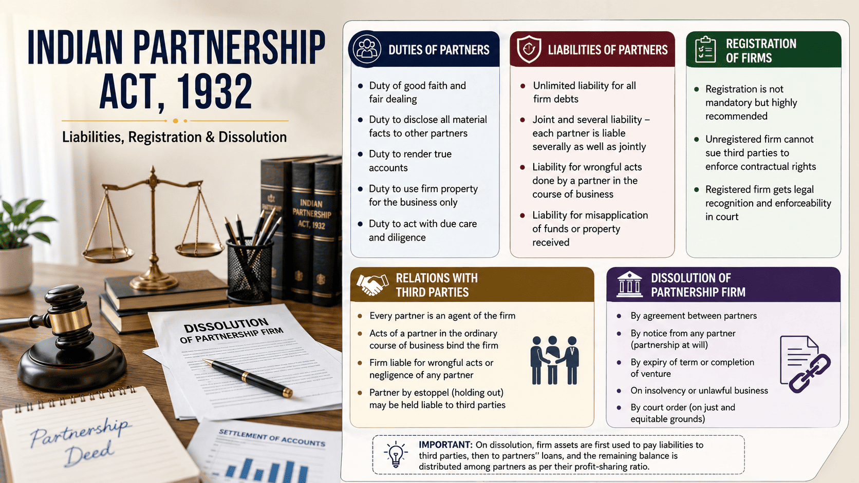 Liability, Registration & Dissolution