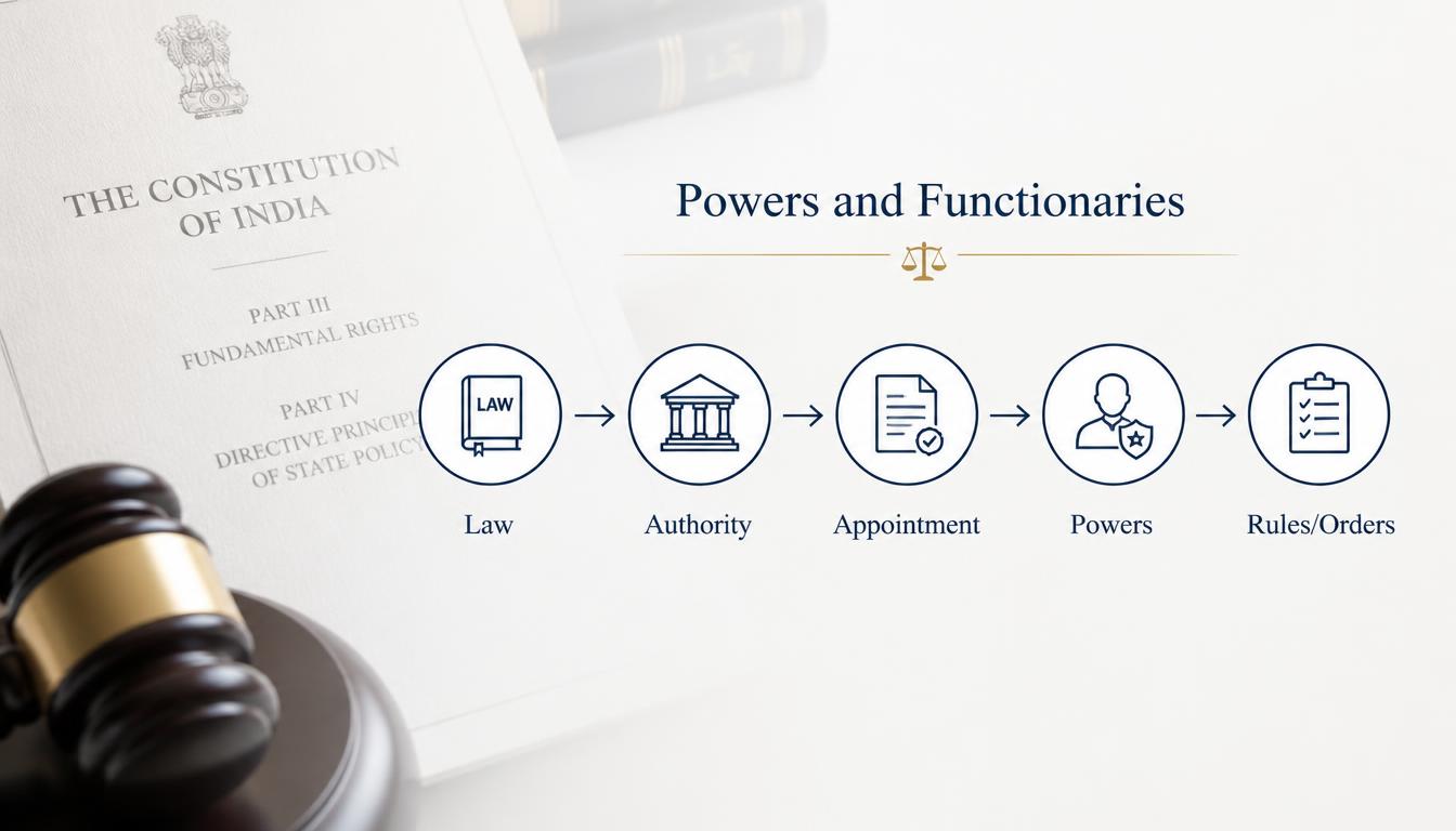 Powers and Functionaries