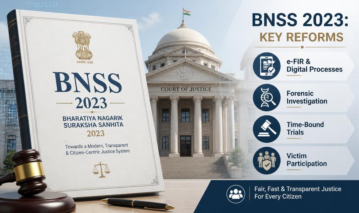Bharatiya Nagarik Suraksha Sanhita 2023 key procedural and digital reforms