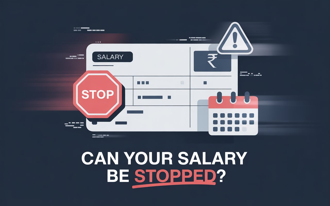 Can an employer withhold salary for not serving the notice period Can an employer withhold salary for not serving the notice period