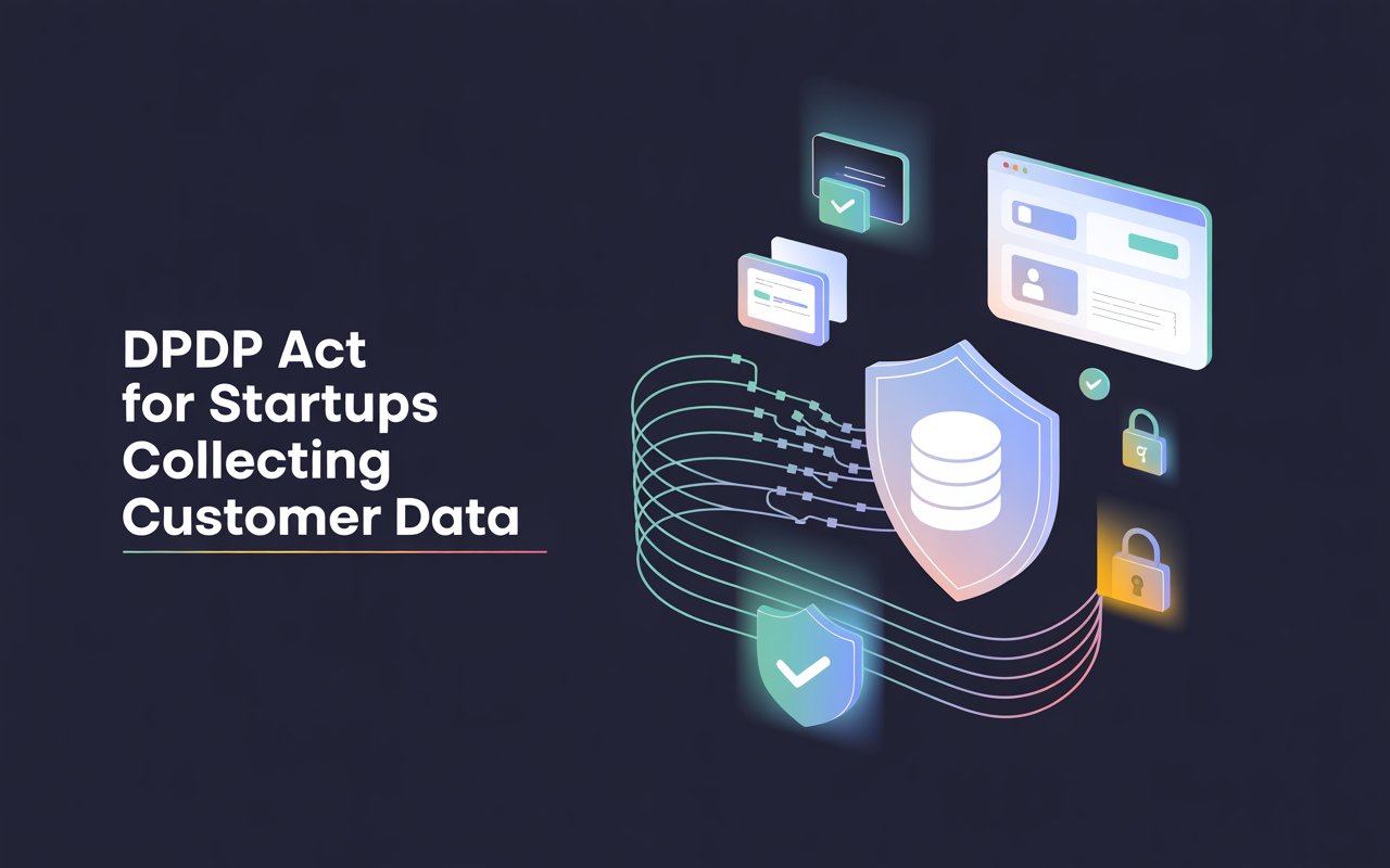 Compliance under the DPDP Act for startups collecting customer data Compliance under the DPDP Act for startups collecting customer data