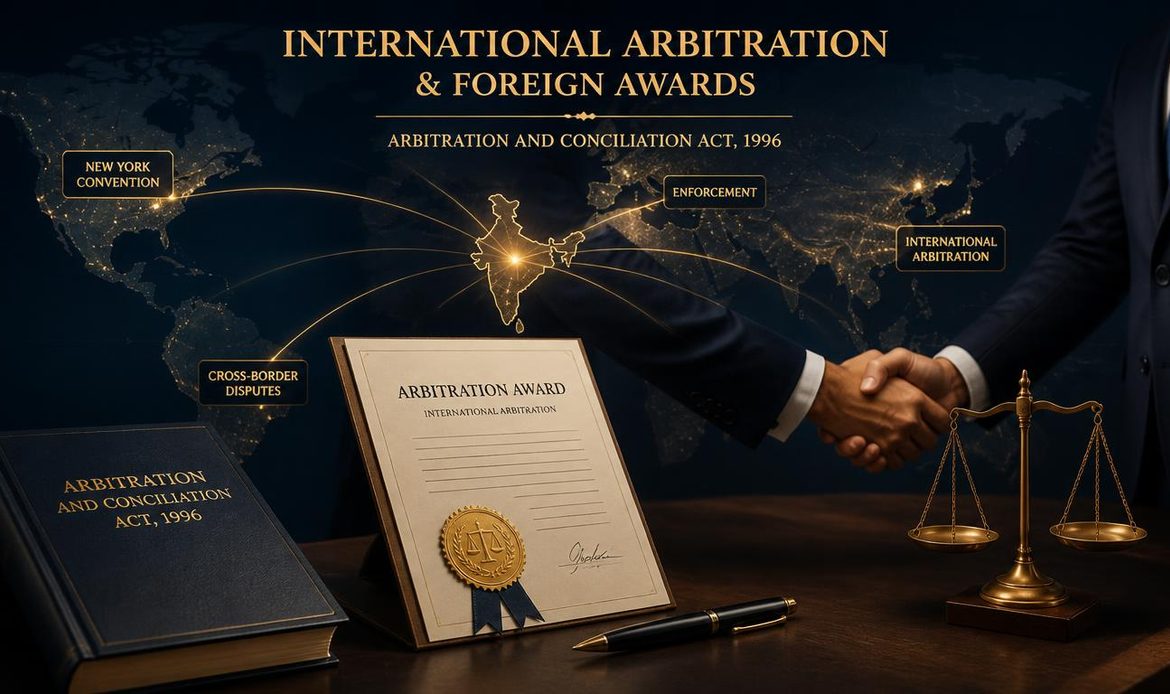 International arbitration and foreign award enforcement under the Arbitration and Conciliation Act 1996