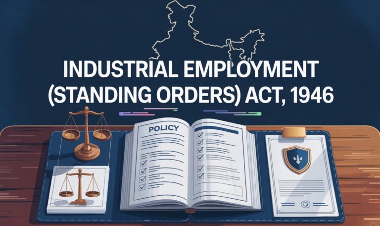 Industrial Employment (Standing Orders) Act, 1946