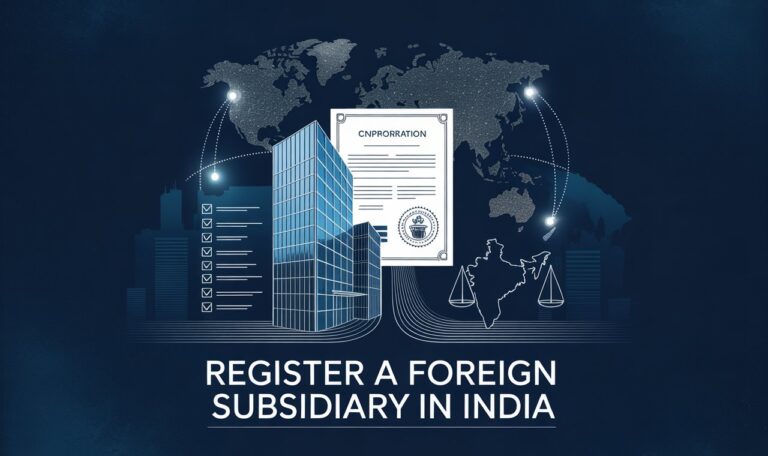 How to Register a Foreign Subsidiary in India