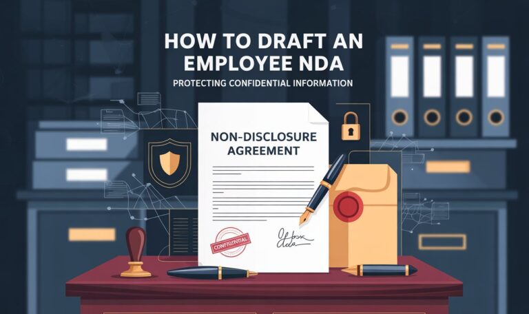 How to draft an Employee Non-Disclosure Agreement (NDA)