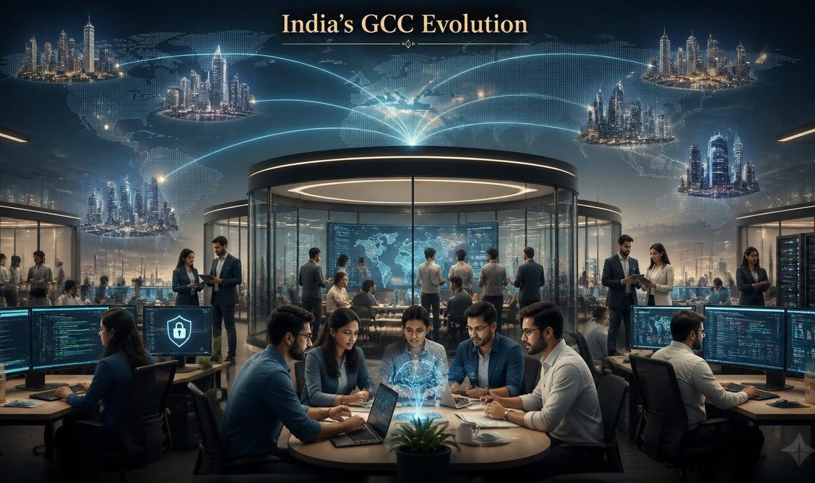 “India’s GCC evolution from cost-focused delivery centres to strategic hubs for technology, innovation, cybersecurity, finance and global operations.”