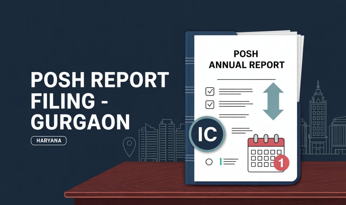 Procedure for filing of POSH report in Gurgaon