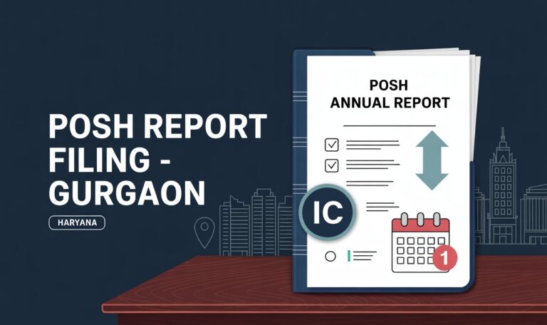 Procedure for filing of POSH report in Gurgaon