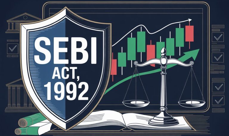 Securities and Exchange Board of India Act, 1992 - Executive Summary and Bare Act