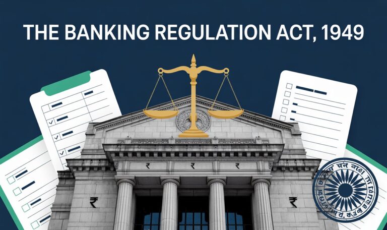 The Banking Regulation Act, 1949 - Executive Summary and Bare Act