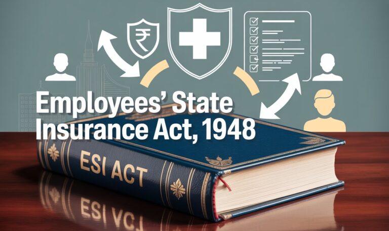 The Employees’ State Insurance Act, 1948 - Executive Summary and Bare Act