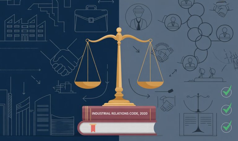 The Industrial Relations Code, 2020 - Executive Summary and Bare Act
