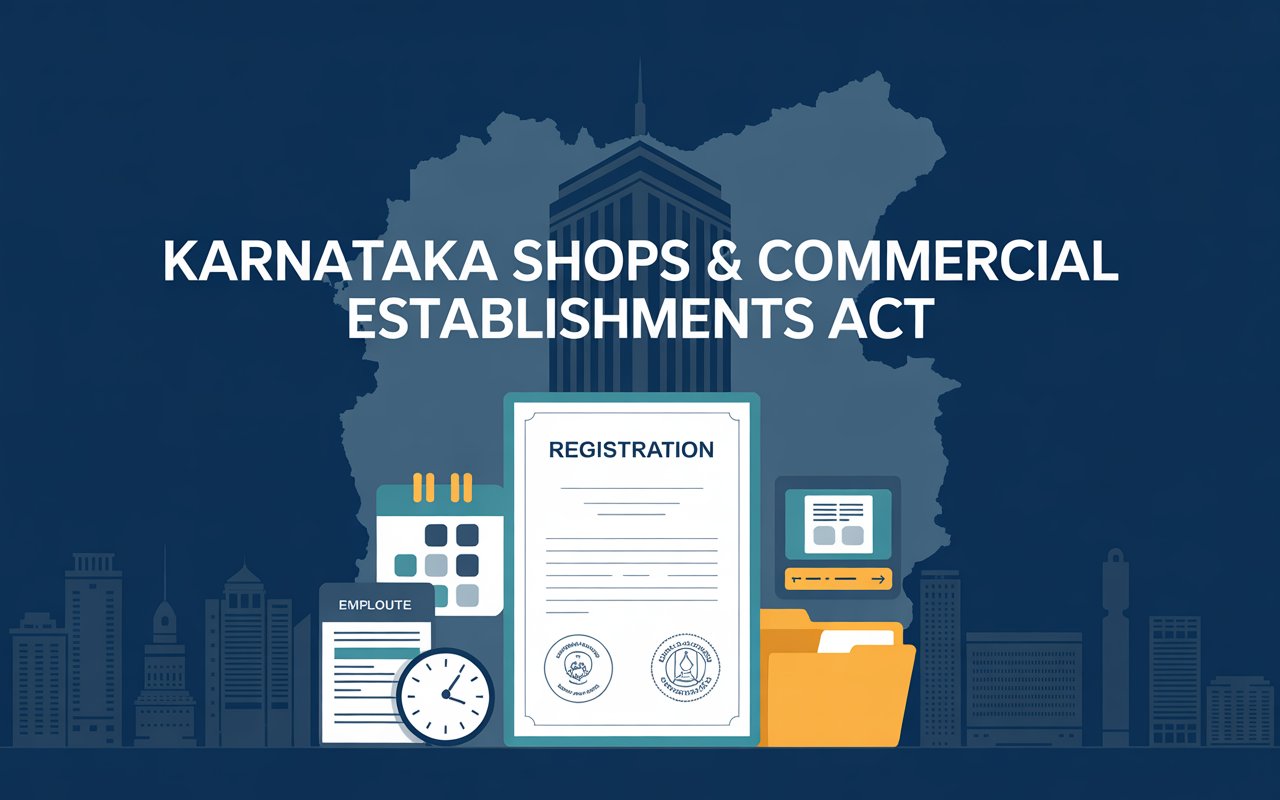 The Karnataka Shops and Commercial Establishments Act, 1961 - Executive Summary and Bare Act
