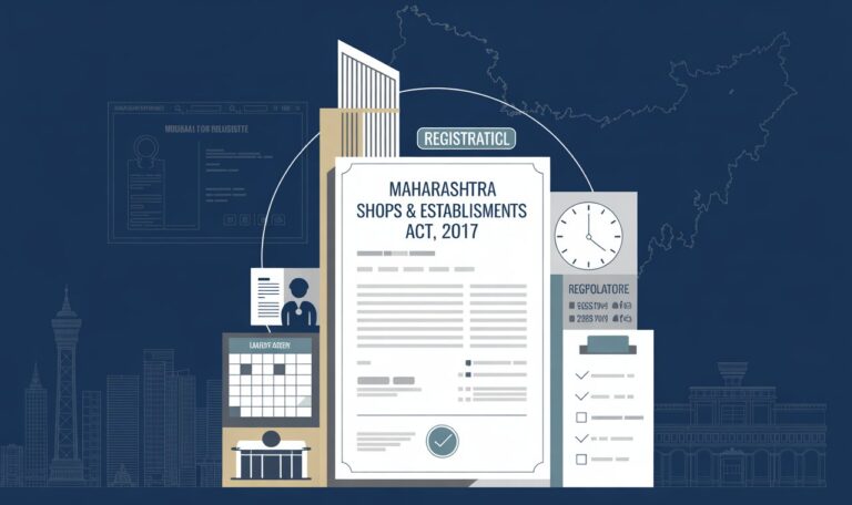 The Maharashtra Shops and Establishments Act, 2017 - Executive Summary and Bare Act