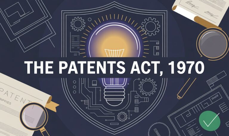 The Patents Act, 1970 - Executive Summary and Bare Act
