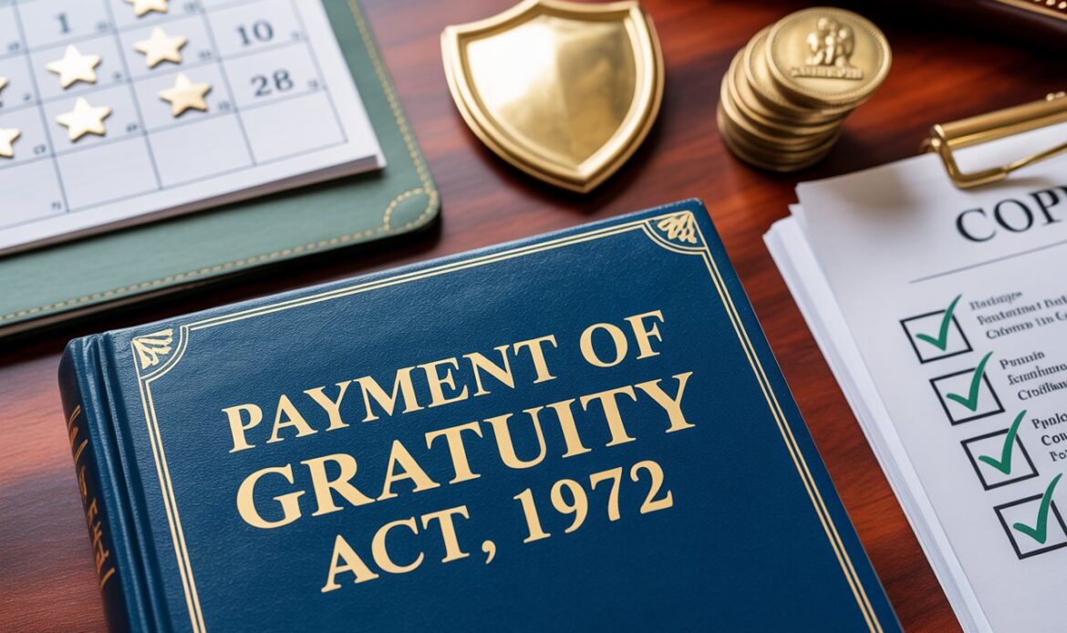 The Payment of Gratuity Act, 1972 - Executive Summary and Bare Act