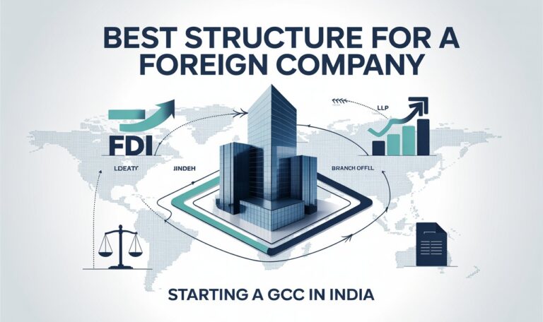 What is the Best Structure for a Foreign Company to Start a GCC in India