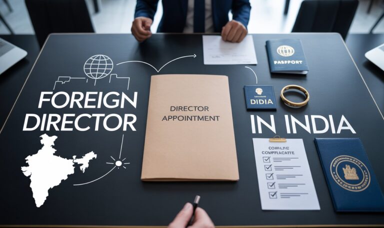 What steps to follow when onboarding foreign directors to an Indian company